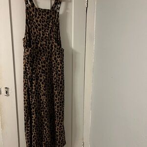 NWT HALARA Animal Print Pant Jumpsuit